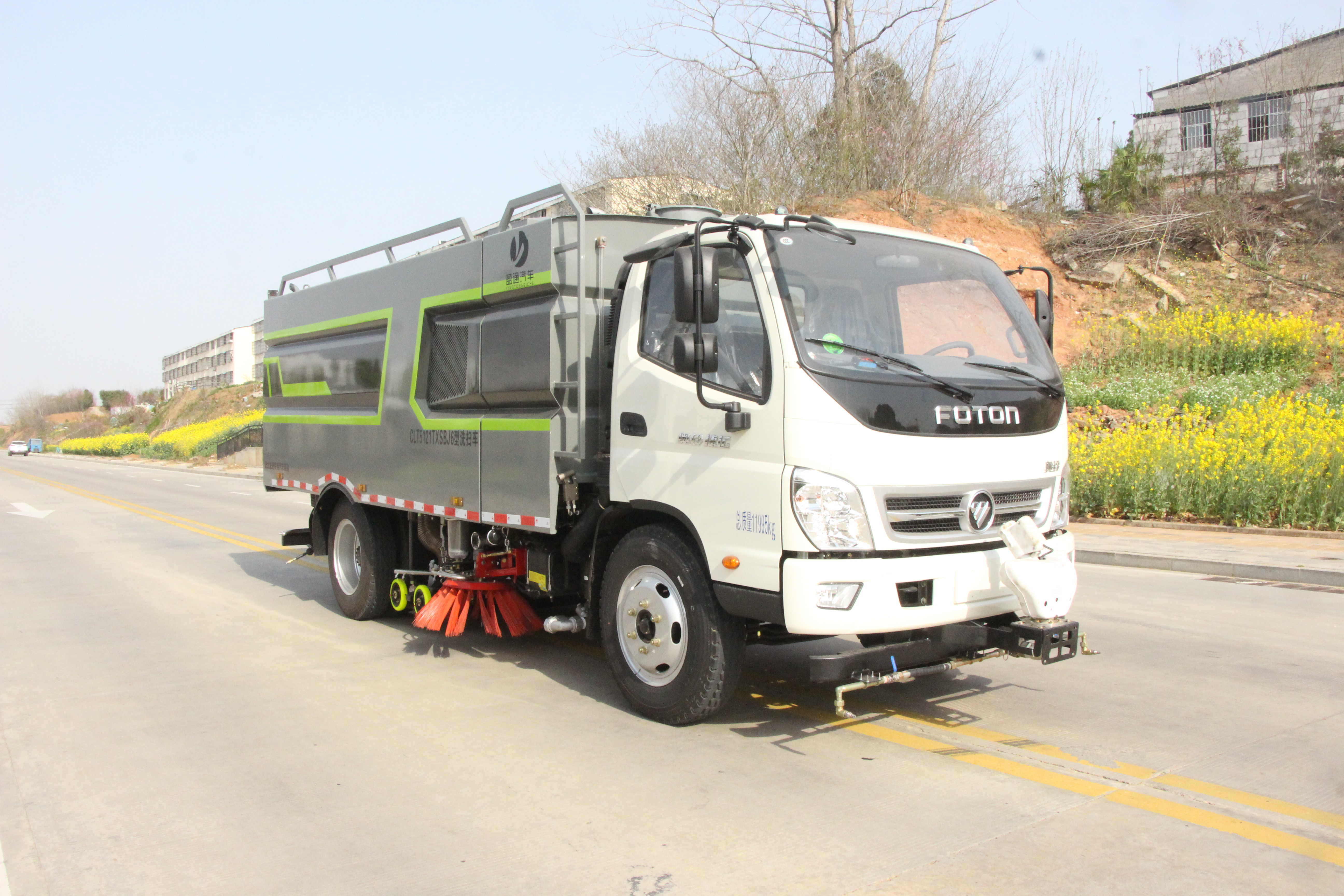 奧鈴8方洗掃車|CLT5121TXSBJ6型洗掃車